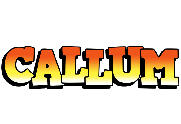Callum sunset logo