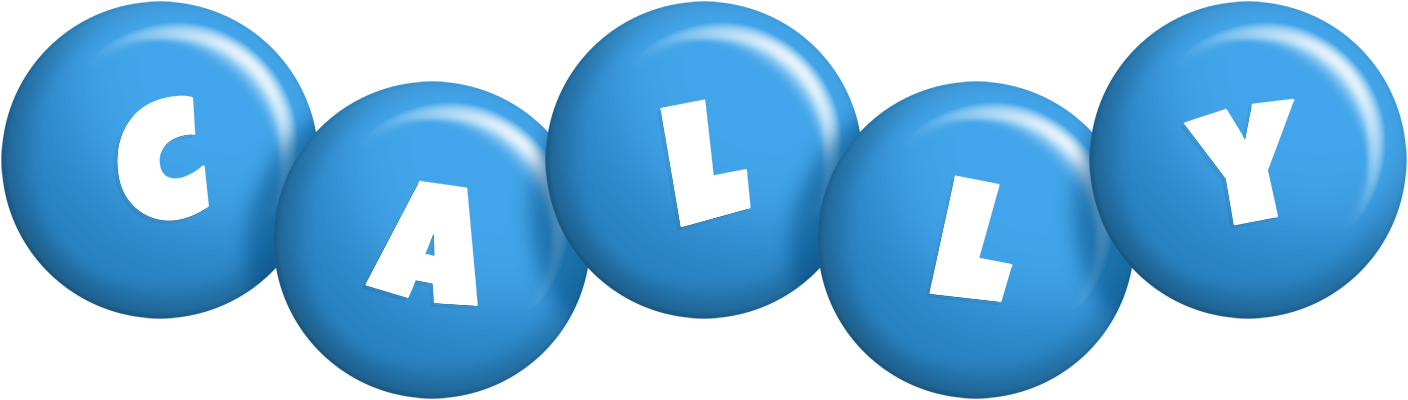 Cally candy-blue logo