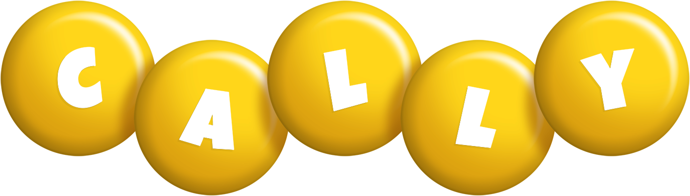 Cally candy-yellow logo