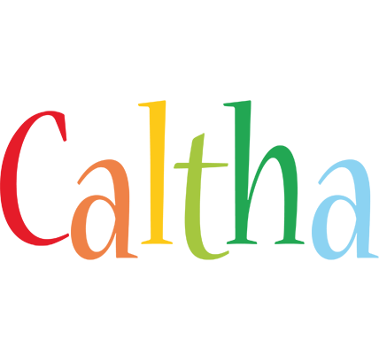 Caltha birthday logo