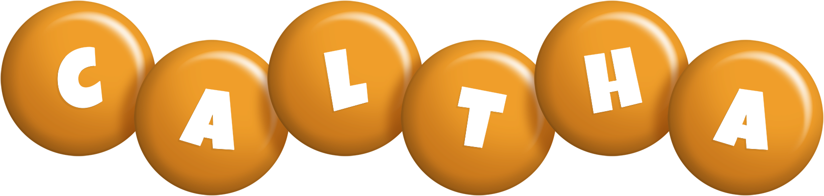 Caltha candy-orange logo