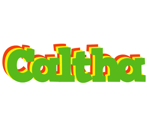 Caltha crocodile logo