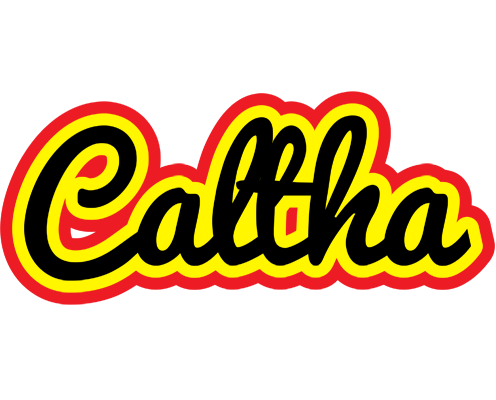 Caltha flaming logo