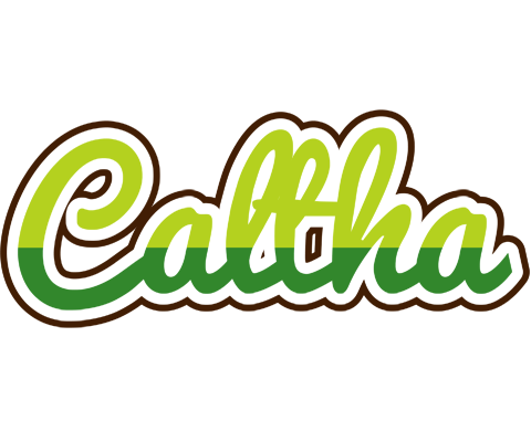 Caltha golfing logo