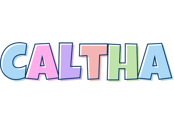 Caltha pastel logo
