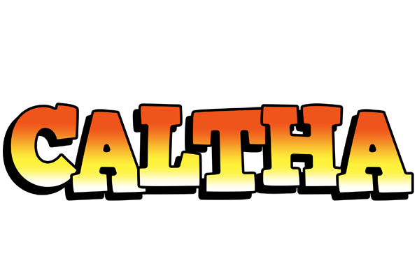 Caltha sunset logo