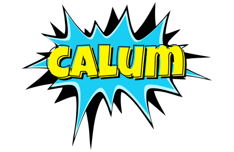 Calum amazing logo