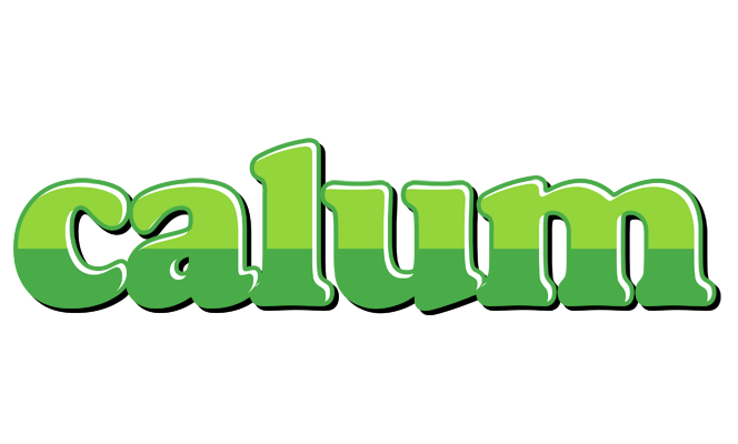Calum apple logo