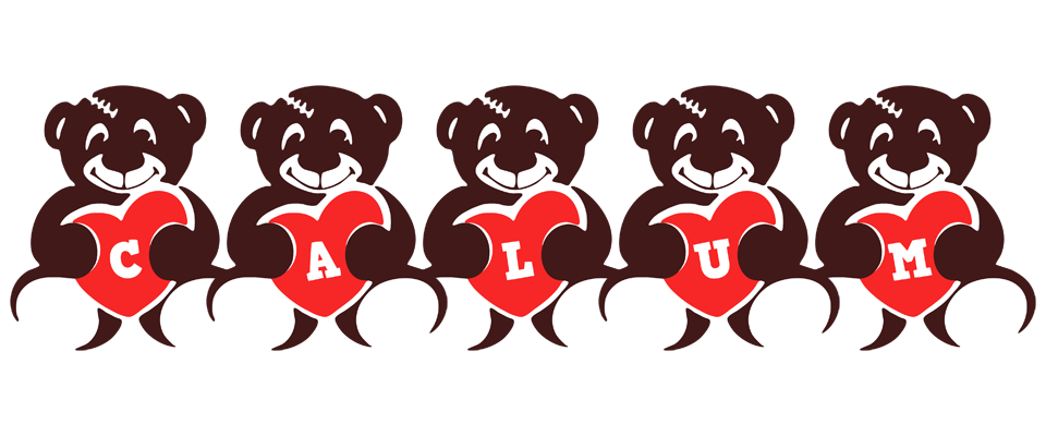 Calum bear logo