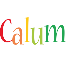 Calum birthday logo