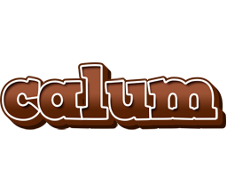 Calum brownie logo