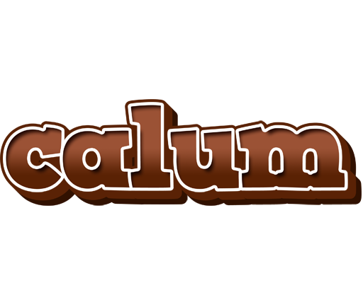 Calum brownie logo