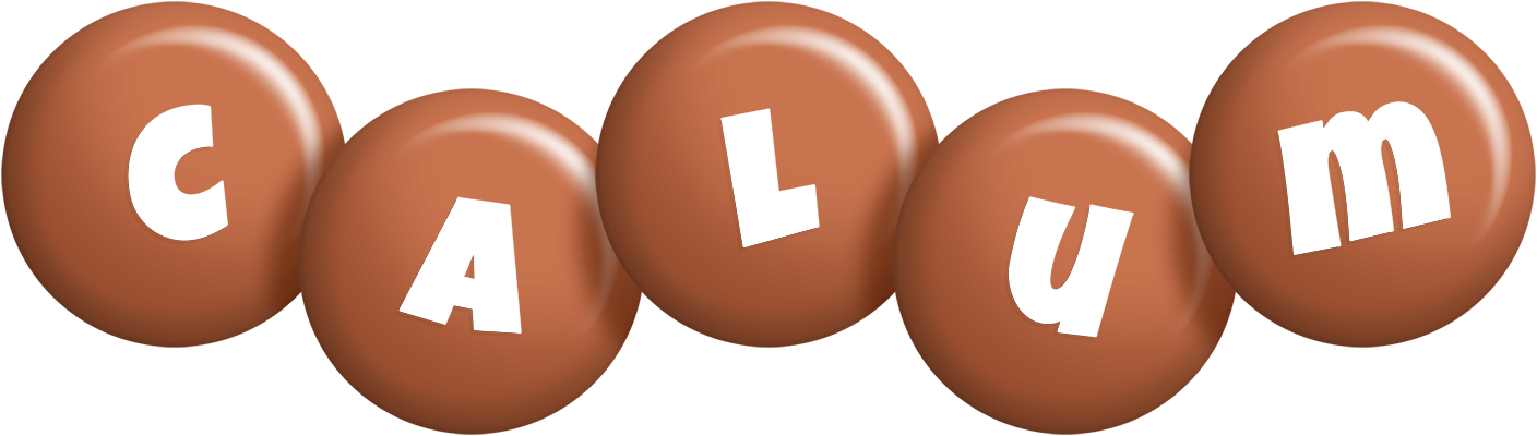 Calum candy-brown logo