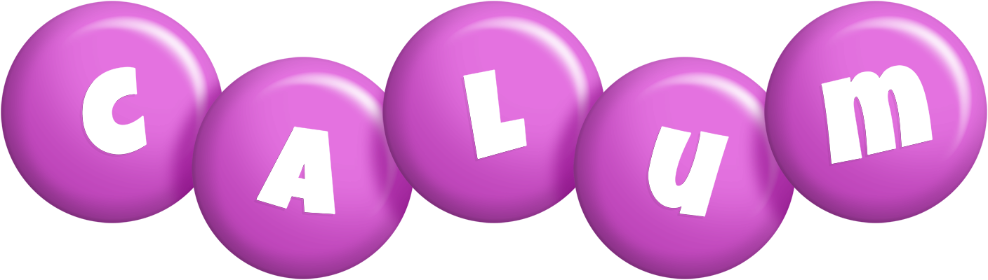 Calum candy-purple logo