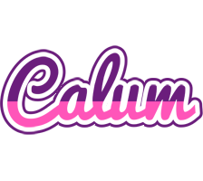 Calum cheerful logo