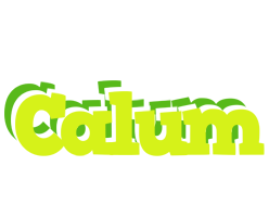 Calum citrus logo