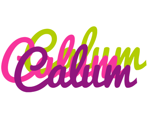 Calum flowers logo