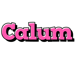 Calum girlish logo