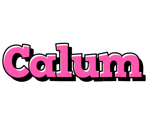 Calum girlish logo