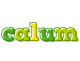 Calum juice logo