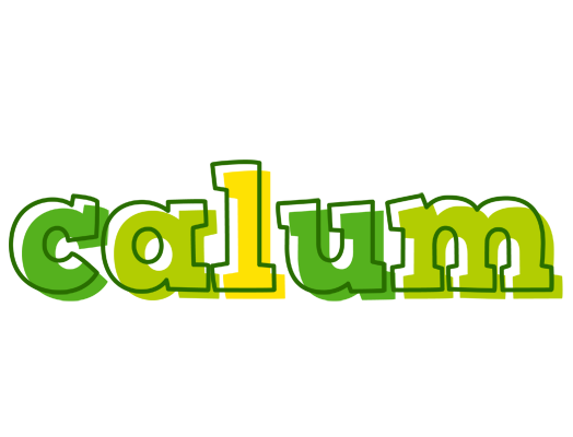 Calum juice logo