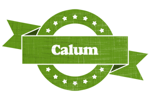 Calum natural logo