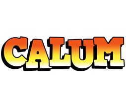 Calum sunset logo