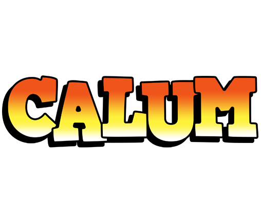Calum sunset logo