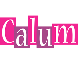 Calum whine logo