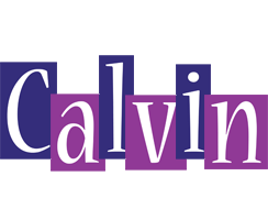 Calvin autumn logo