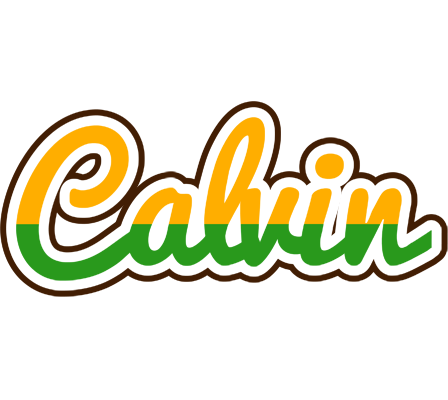 Calvin banana logo