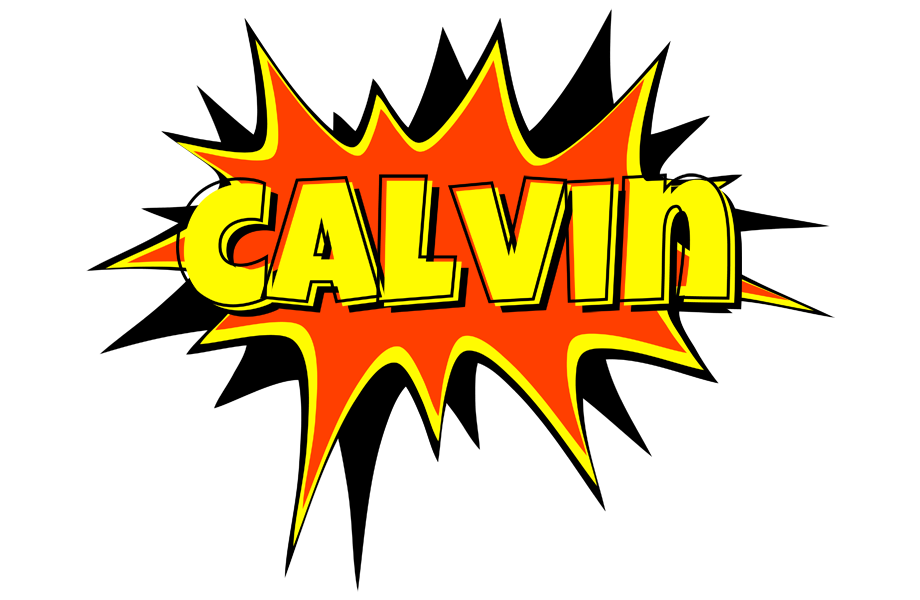 Calvin bazinga logo
