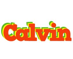 Calvin bbq logo