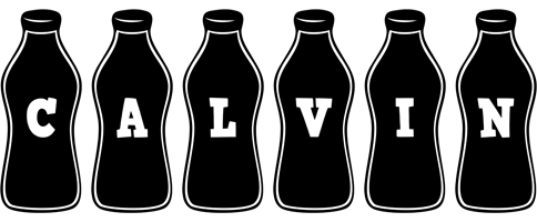 Calvin bottle logo