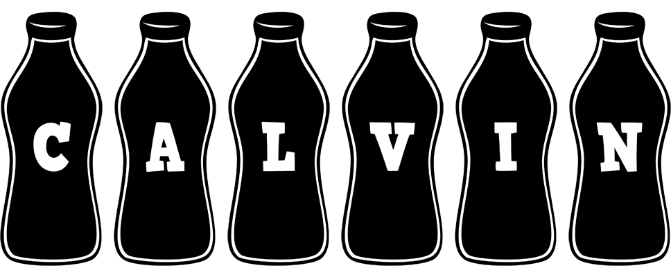 Calvin bottle logo