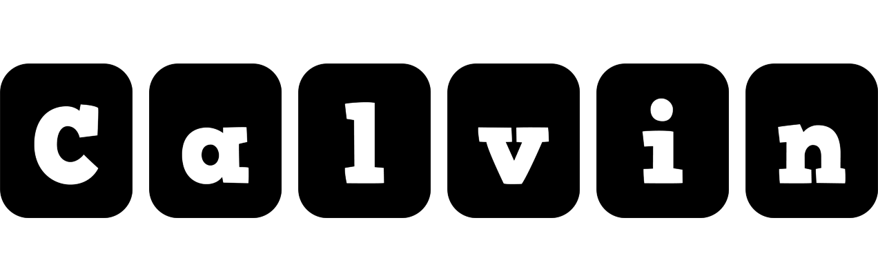 Calvin box logo