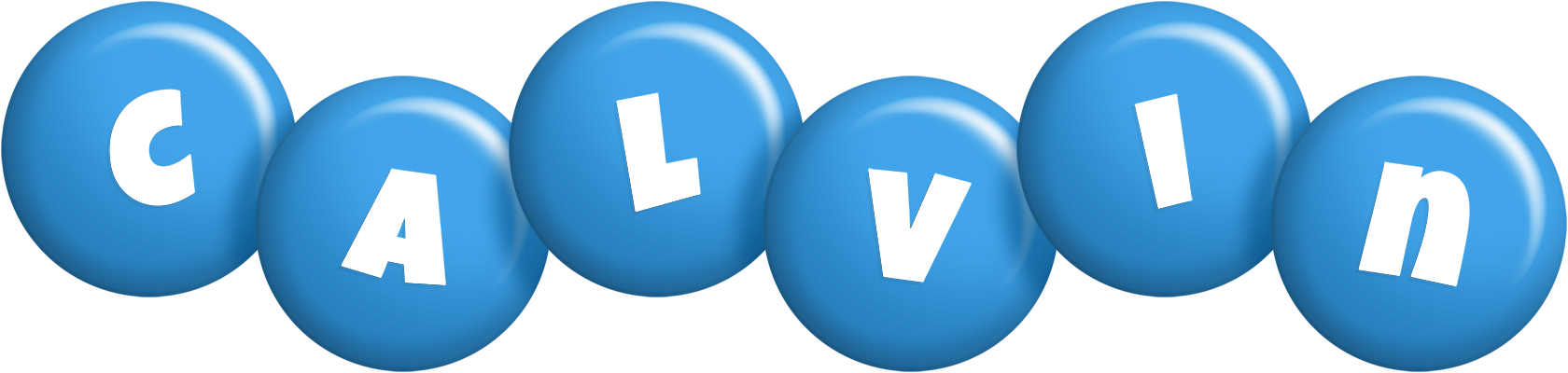 Calvin candy-blue logo