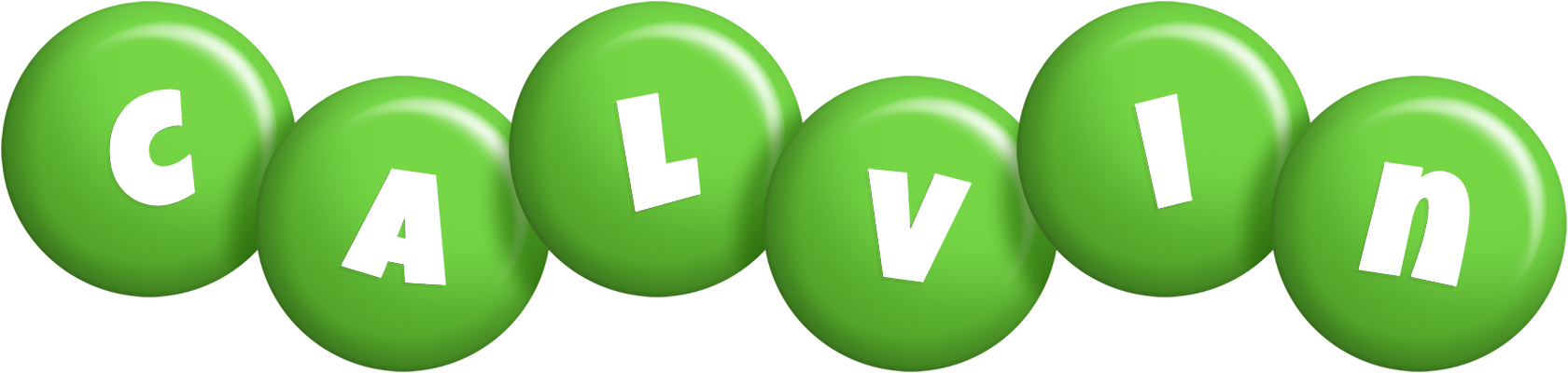Calvin candy-green logo