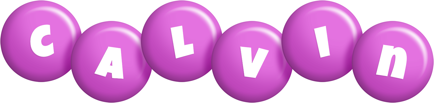 Calvin candy-purple logo