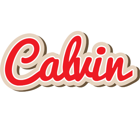 Calvin chocolate logo