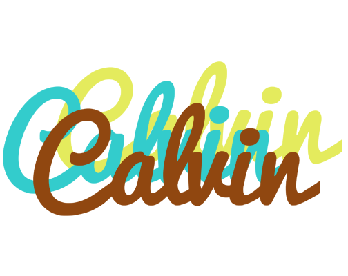 Calvin cupcake logo