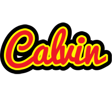 Calvin fireman logo