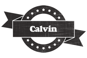 Calvin grunge logo