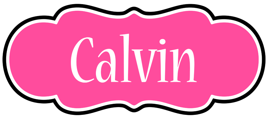Calvin invitation logo