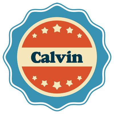 Calvin labels logo