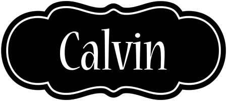 Calvin welcome logo