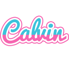 Calvin woman logo