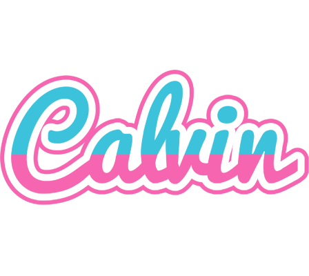 Calvin woman logo
