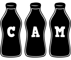 Cam bottle logo