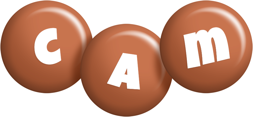 Cam candy-brown logo